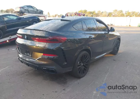 2021 BMW X6 M50I z USA, uszkodzony, nr VIN 5UXCY8C03M9F12449